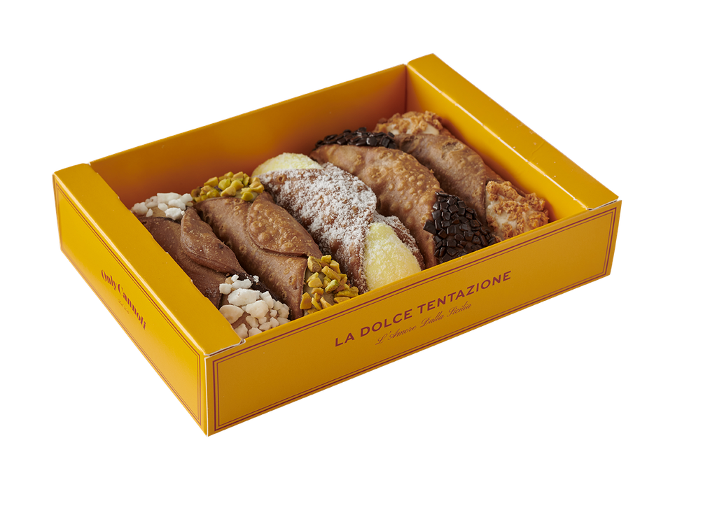 ONLY CANNOLI GIFTBOX 5 CANNOLI - 50 STUKS