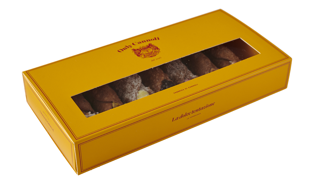 ONLY CANNOLI GIFTBOX 7 CANNOLI - 50 STUKS 