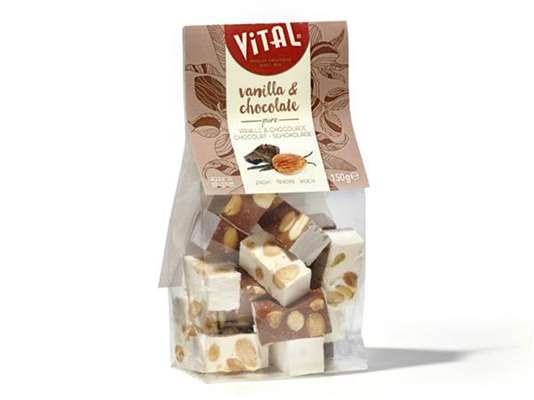 VITAL NOUGAT VANILLE & CHOCOLADE 10 X 150 GR