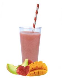 WOW SMOOTHIES "SWEET MELODY" MANGO/MELOEN/AARDBEI 33 X 150 GR <*_*>