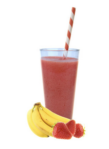 WOW SMOOTHIES "XTRA ENERGY" AARDBEI BANAAN 33 X 150 GR <*_*>