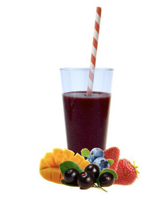 WOW SMOOTHIES "JUNGLE JUICE" AARDBEI/MANGO/BOSBES/ACAI 33 X 150 GR <*_*>