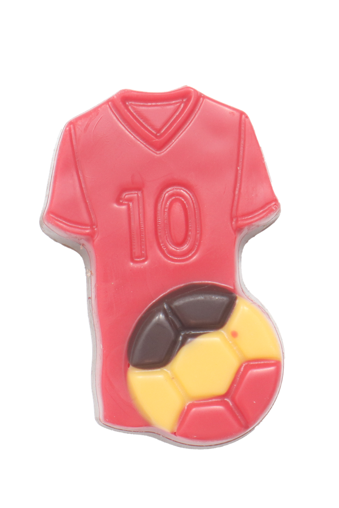 DELICE CARAQUES MELK DECO VOETBAL BELGIË - 1,95KG
