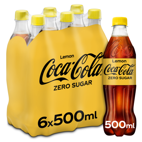 COLA ZERO LEMON PET 4X6X50CL