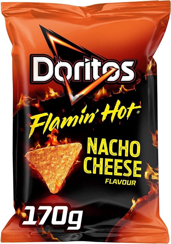 DORITOS FLAMIN HOT NACHO'S 9 X 170 GR