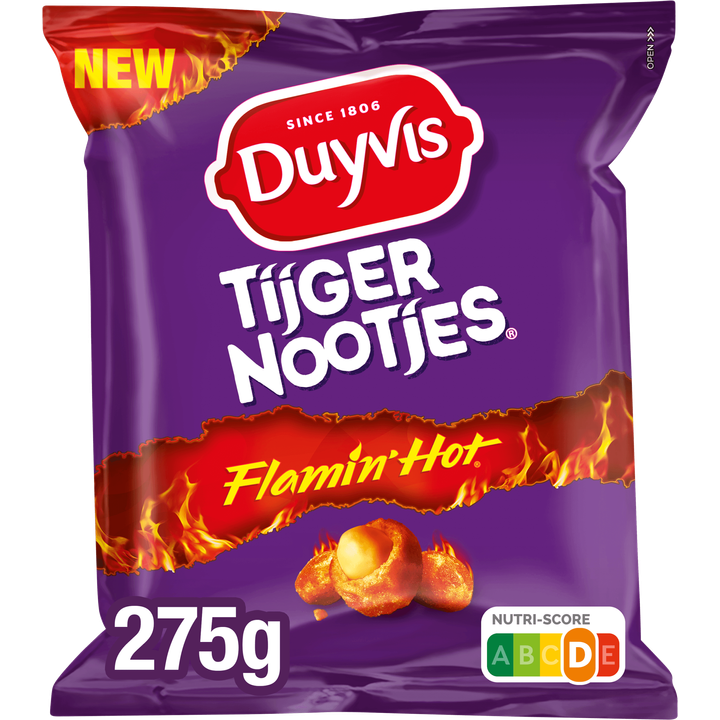 DUYVIS TIGERNUTS FLAMIN HOT 8 X 275 GR