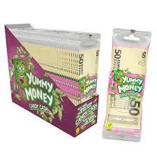 YUMMY MONEY (EETPAPIER) super sour 35 STUKS