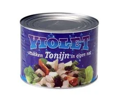 VIOLET TONIJN NATUREL 200 GR (24)