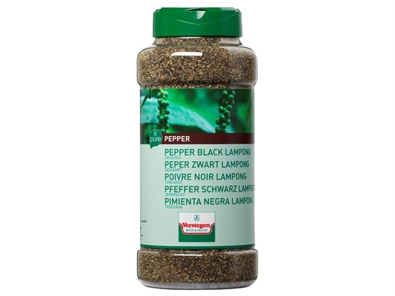 VERSTEGEN PEPER ZWART GESTAMPT 575GR