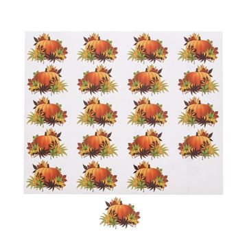 #VERP - STICKER BLINKEND HELLO AUTUMN POMPOEN 20ST OP BLAD