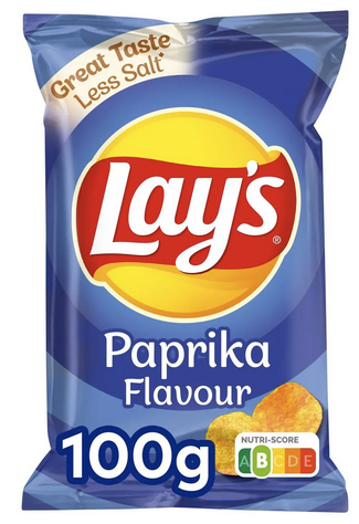 LAYS PAPRIKA 12 X 100 GR