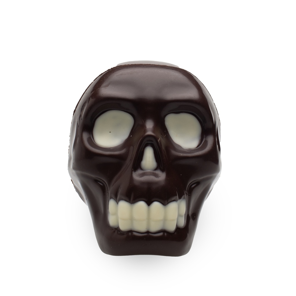 DE CHOCOLATERIE SKULL DARK DE LUXE 10,5CM - 4ST