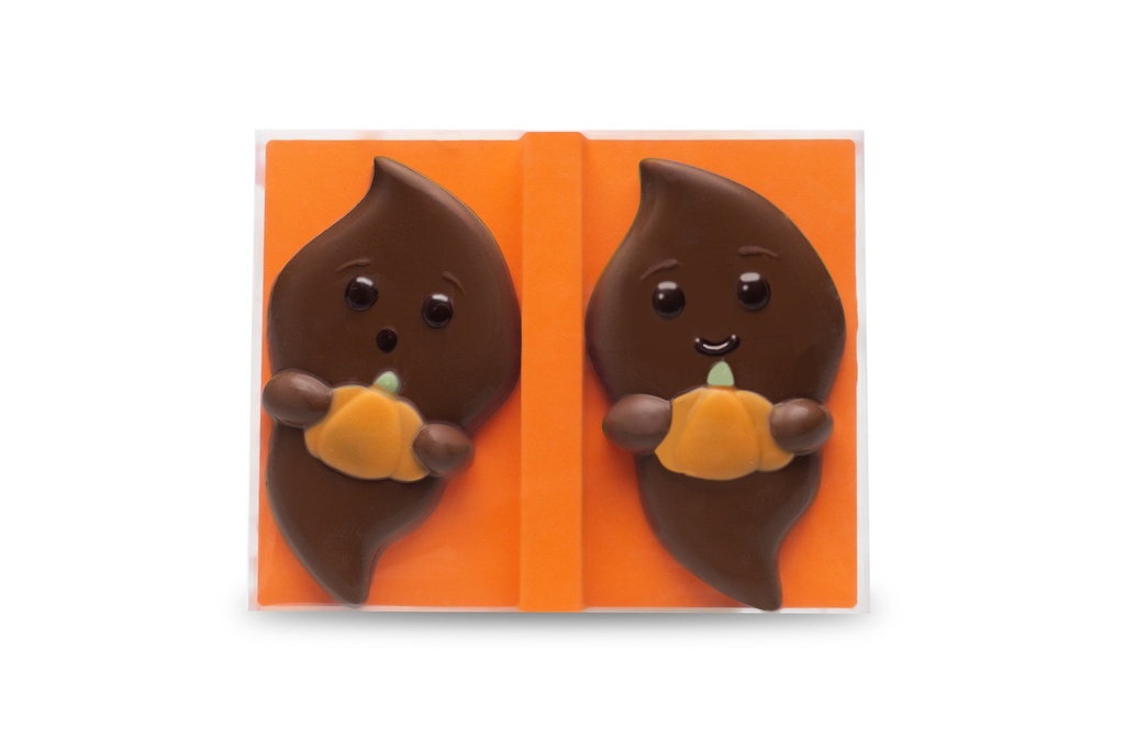 DE CHOCOLATERIE KASPER LIGHT MILK COLOURED - 12CM - 12X2X50GR