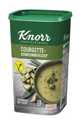 KNORR COURGETTE - KOMKOMMERCREME SOEP 1,045KG