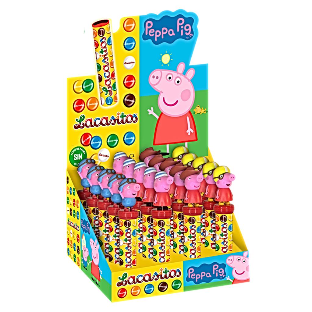 [LAC61601] LACASITOS PEPPA PIG DISPLAY 20X20GR