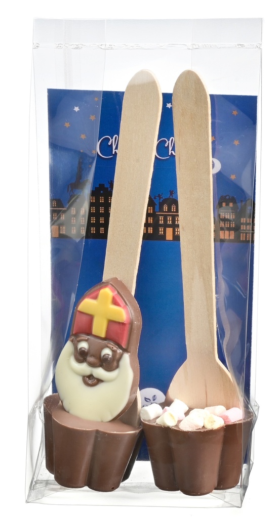 CDC ZAKJE HOT CHOCOLATE SINT X2 X 12 STUKS