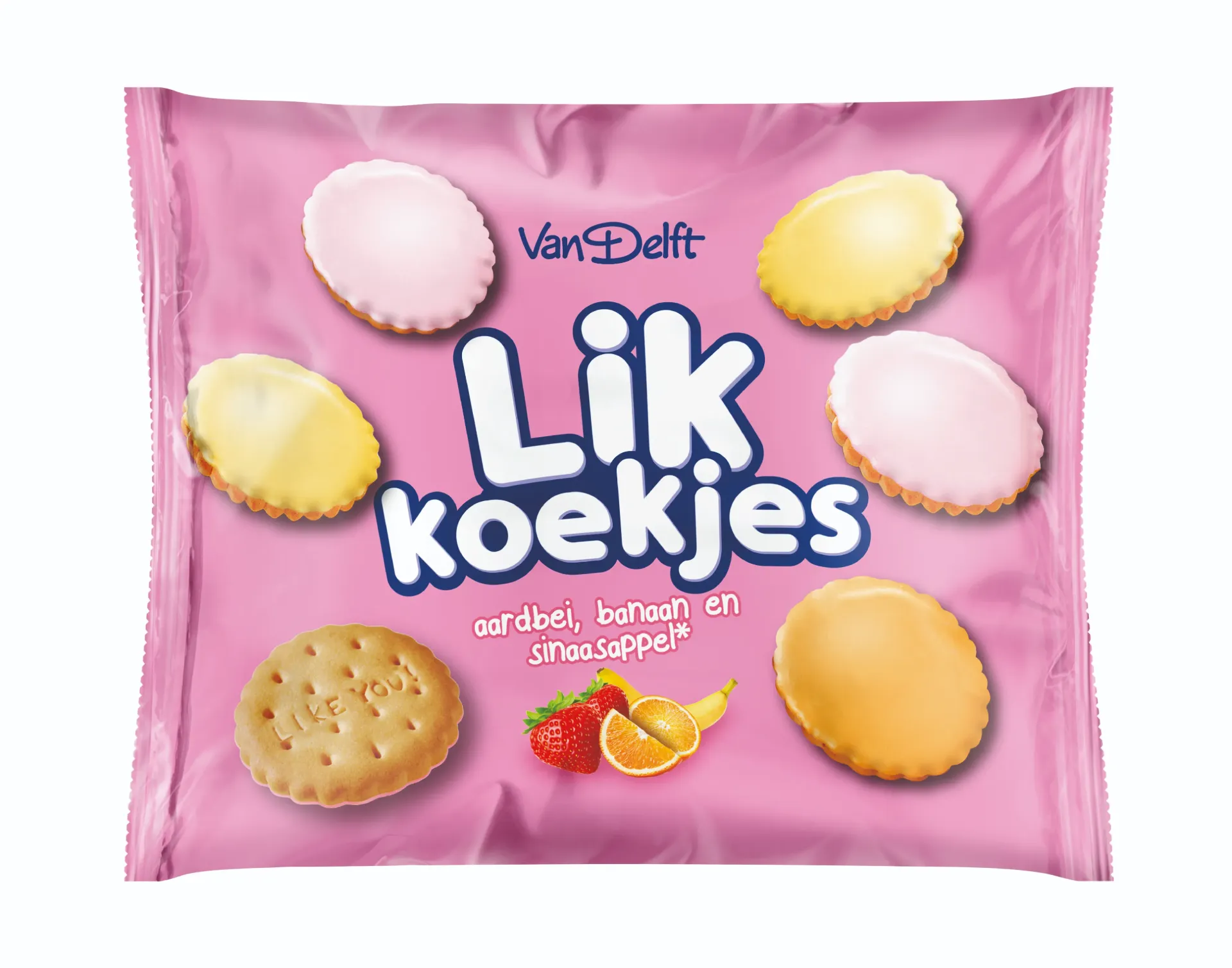 VAN DELFT BISCUITS GLACéS  MIXED FRUIT 20X200GR