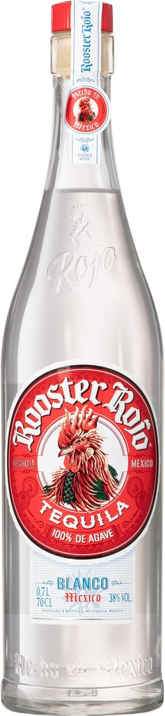 ROOSTER TEQUILA ROJO BLANCO 38° 1 L