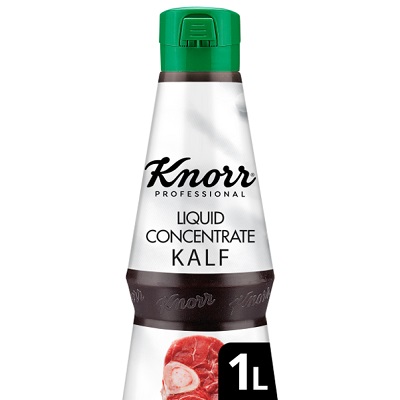 [8720182278005] KNORR PROFESSIONAL GECONCENTREERD KALFSBOUILLION 1L FLES