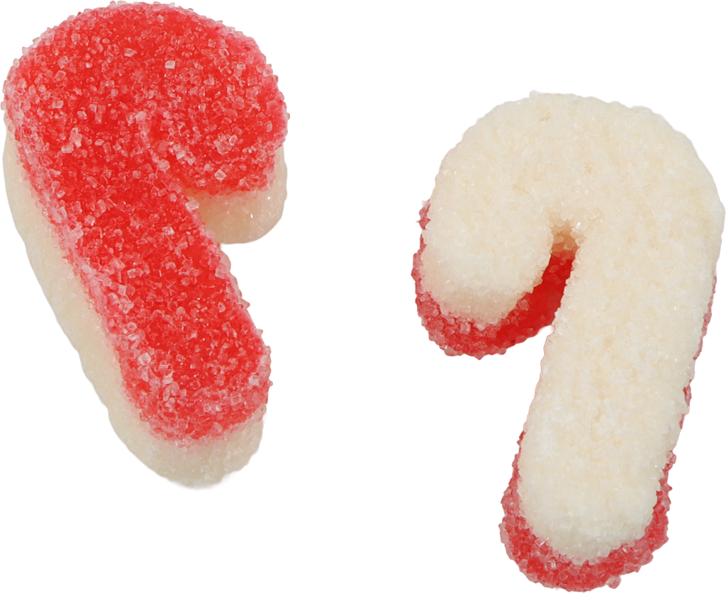 MALLOWS JELLY TRICO CANDY CANES 2 KG