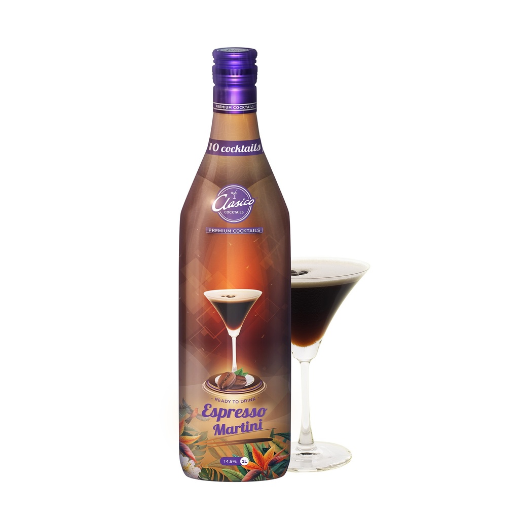 CLASICO COCKTAIL ESPRESSO MARTINI 1 L