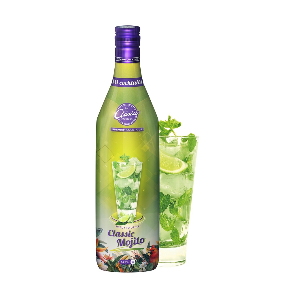 CLASICO COCKTAIL MOJITO 1 L