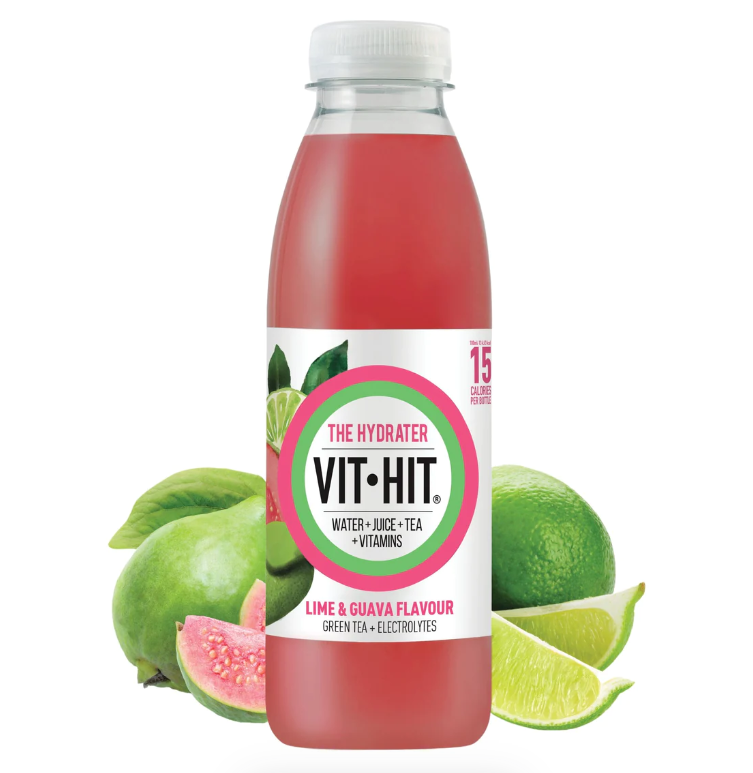 VITHIT THE HYDRATER LIME & GUAVA 12 X 500 ML