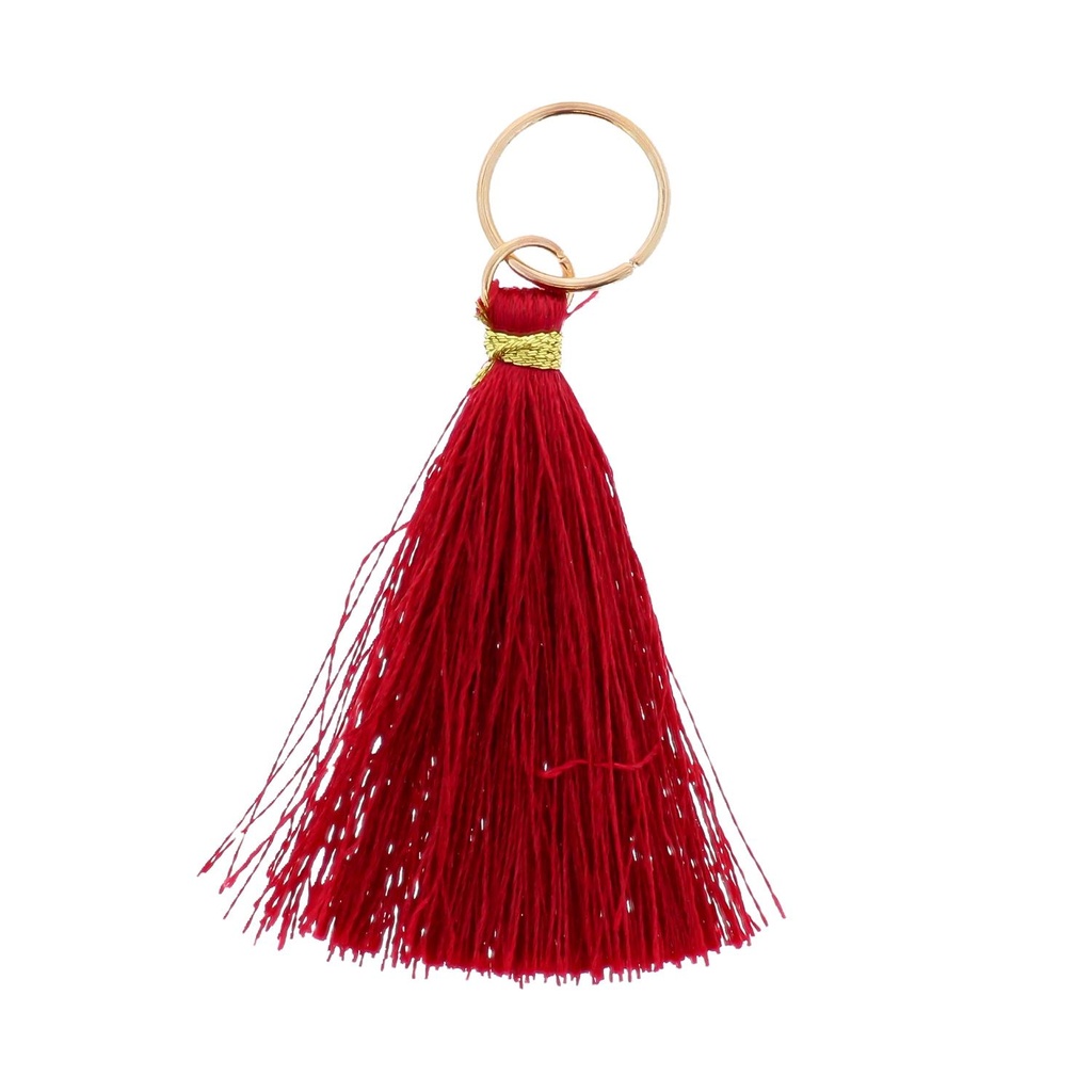 #VERP - TASSEL HANGER BORDEAUX 12ST