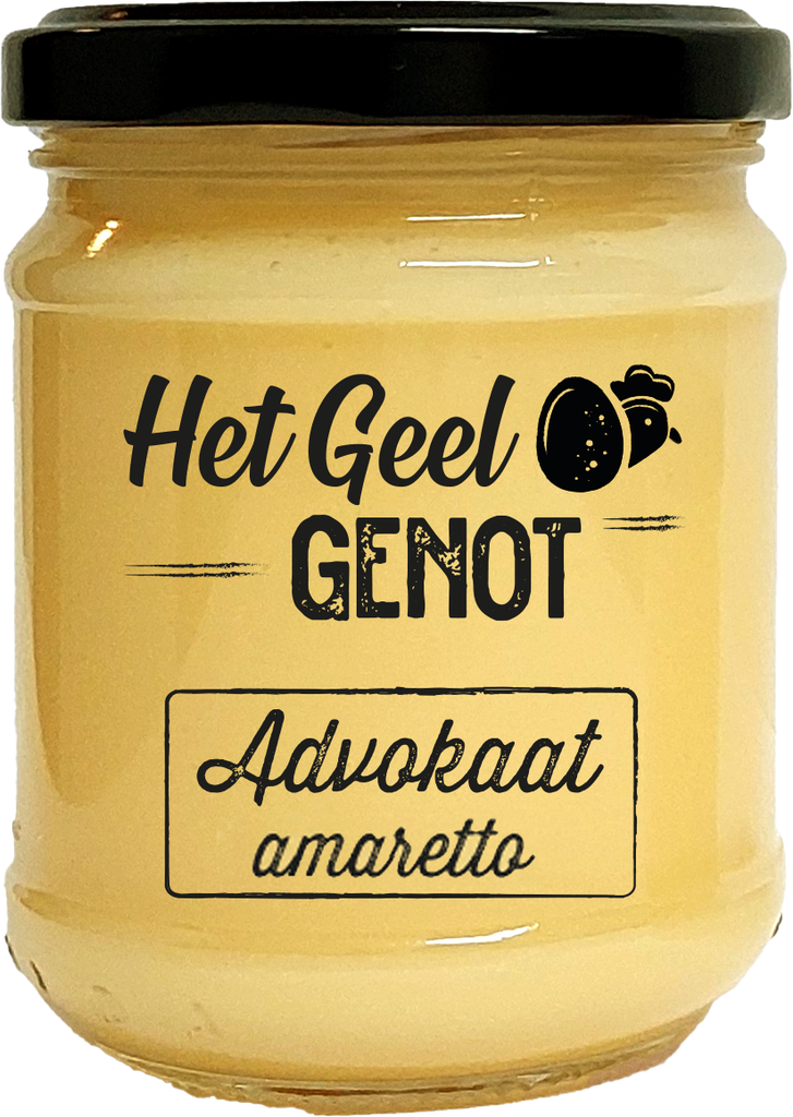 GEEL GENOT ADVOCAAT AMARETTO 10X112ML