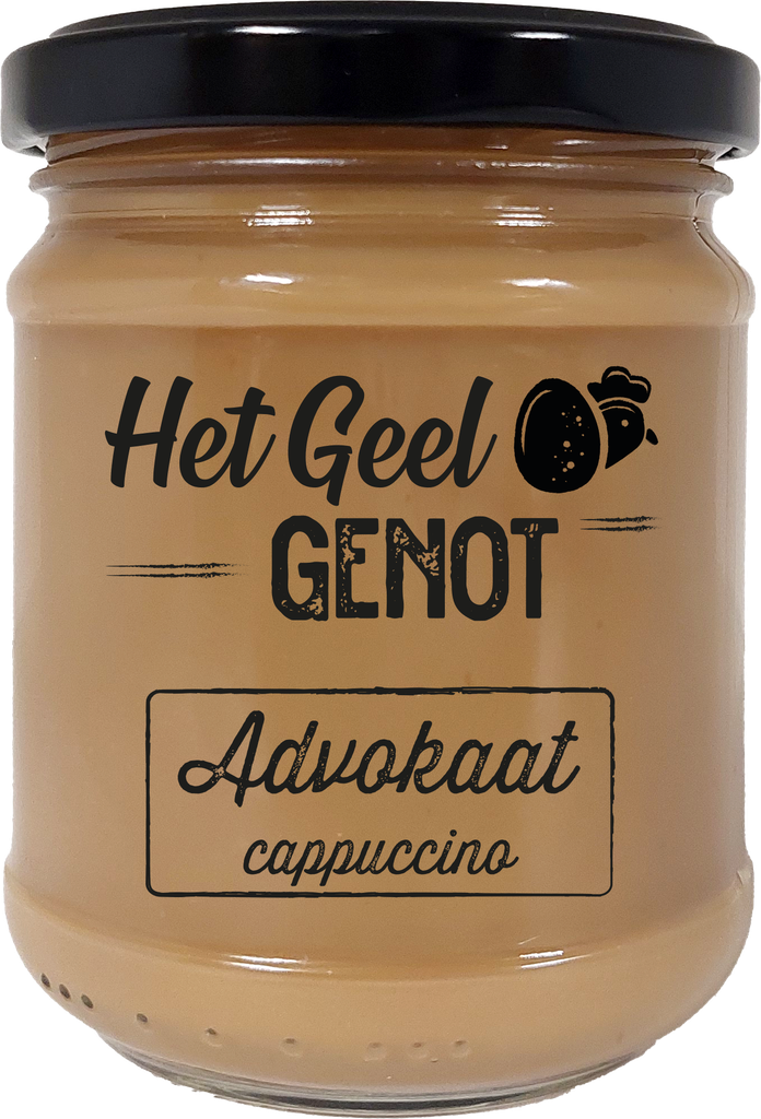 GEEL GENOT ADVOCAAT CAPPUCINO 10X112ML