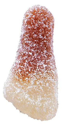 [00180022453] LUTTI SOUR FOTTER 2,5 KG ( ZURE COLA VOETEN)