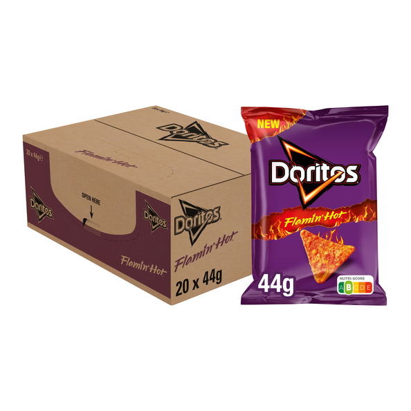 DORITOS FLAMIN HOT 20 X 44 GR