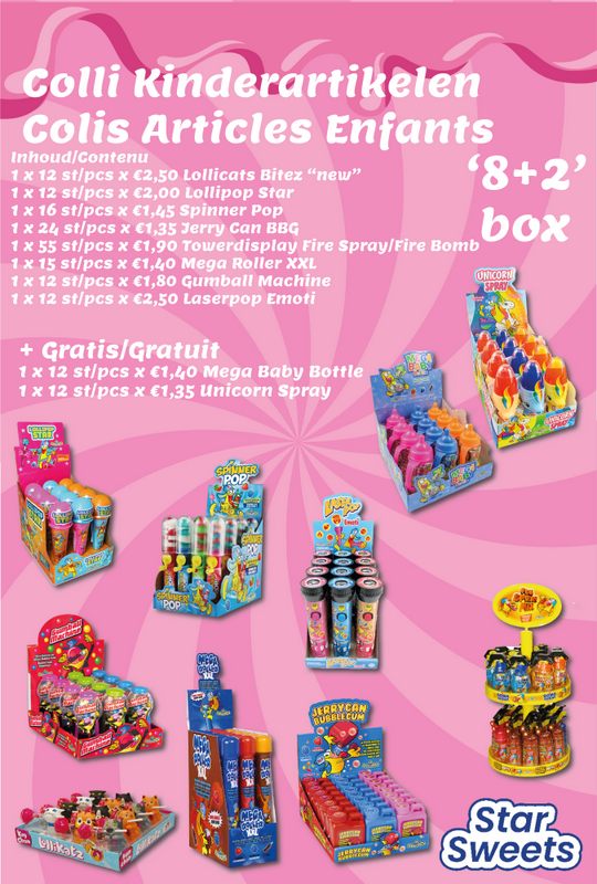 COLLI KINDERARTIKELEN 10 BOX "8+2" (FOLD 10 - '24)