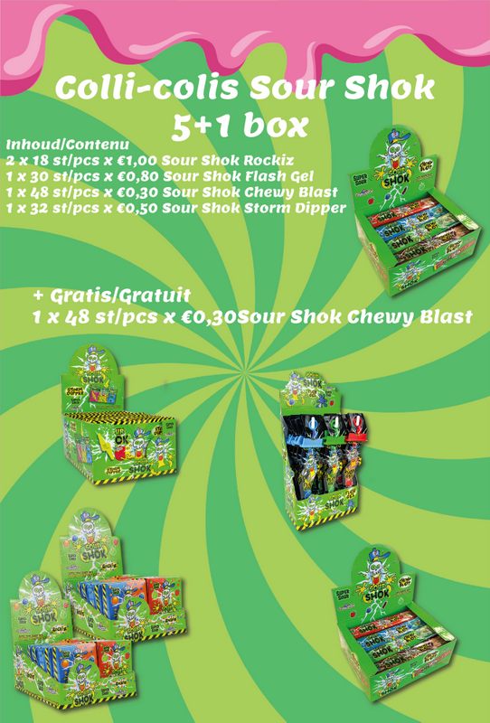 COLLI SOUR SHOK 6 BOX 5+1 (FOLD 12 '24)