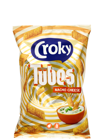 CROKY TUBES NACHO CHEESE 12X100GR