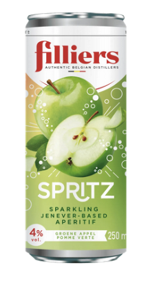 FILLIERS SPRITZ GROENE APPEL 4% BLIK 24 X 25 CL