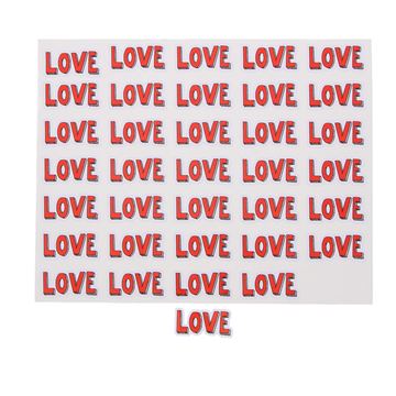 #VERP - BLINKENDE STICKER LOVE 35ST