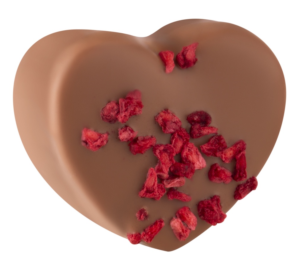 [PCMHARTD1.5] PIEROT CHOCOSPEK MELK HART-DECO FRAMBOOS 1,5 KG