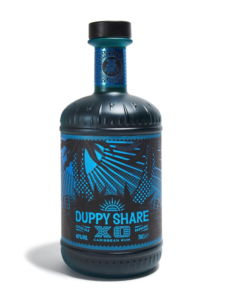 DUPPY SHARE XO CARIBBEAN RUM 40% 70 CL