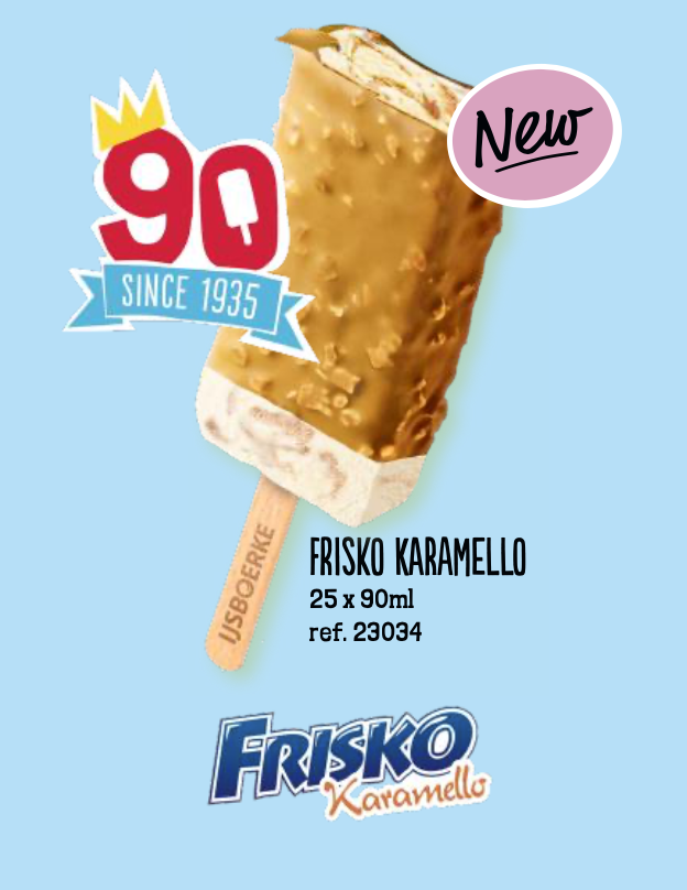 [23034] IJSBOERKE FRISKO KARAMELLO 25 X 90ML <*_*>
