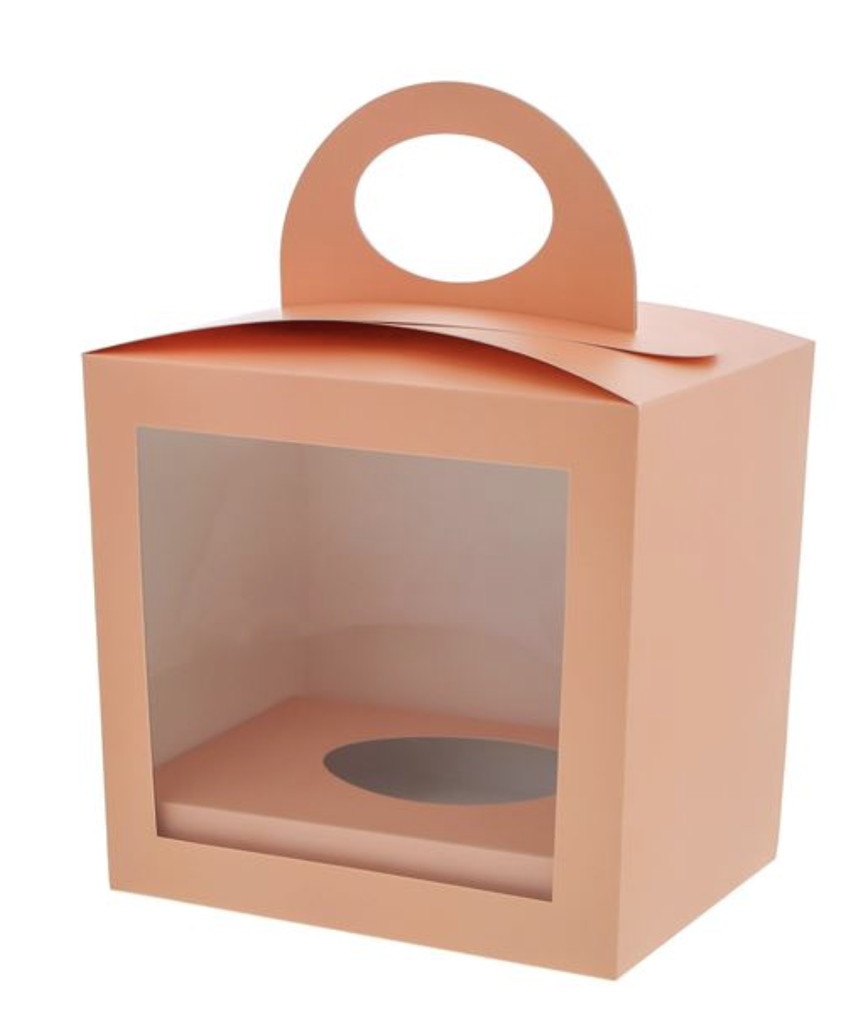 [PAS47003PE] #VERP - VENSTERDOOS 3 + SOKKEL PEACH (EI 17,5/19 CM) - 5ST