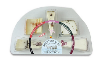 KAASASSORTIMENT MEDITERRANEO 8X200GR <**> -- BESTELARTIKEL --