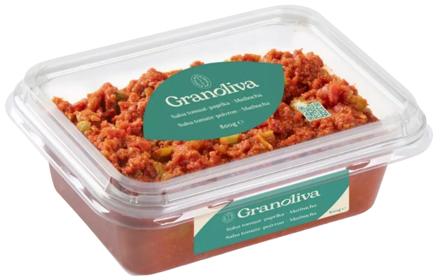 GRAN OLIVA SALSA TOMAAT-PAPRIKA MATBUCHA 800GR <**>