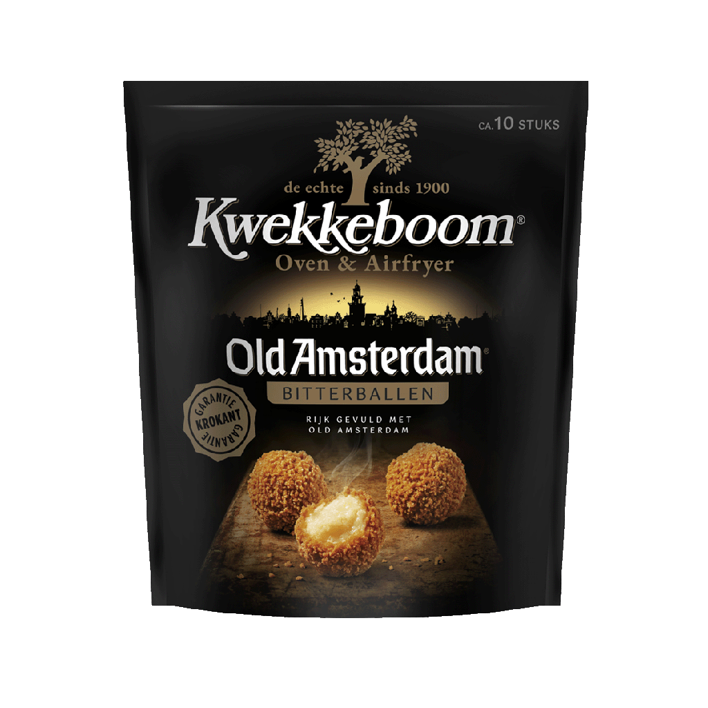 KWEKKEBOOM OVEN OLD AMSTERDAM BITTERBALLEN 8X10X25GR <*_*>