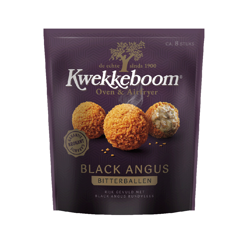 KWEKKEBOOM OVEN BLACK ANGUS BITTERBALLEN 8X8X30GR <*_*>