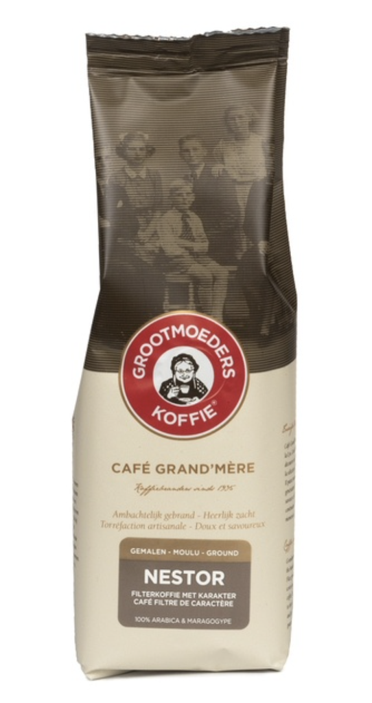 GROOTMOEDERS KOFFIE AMANDINE 15X125 GR