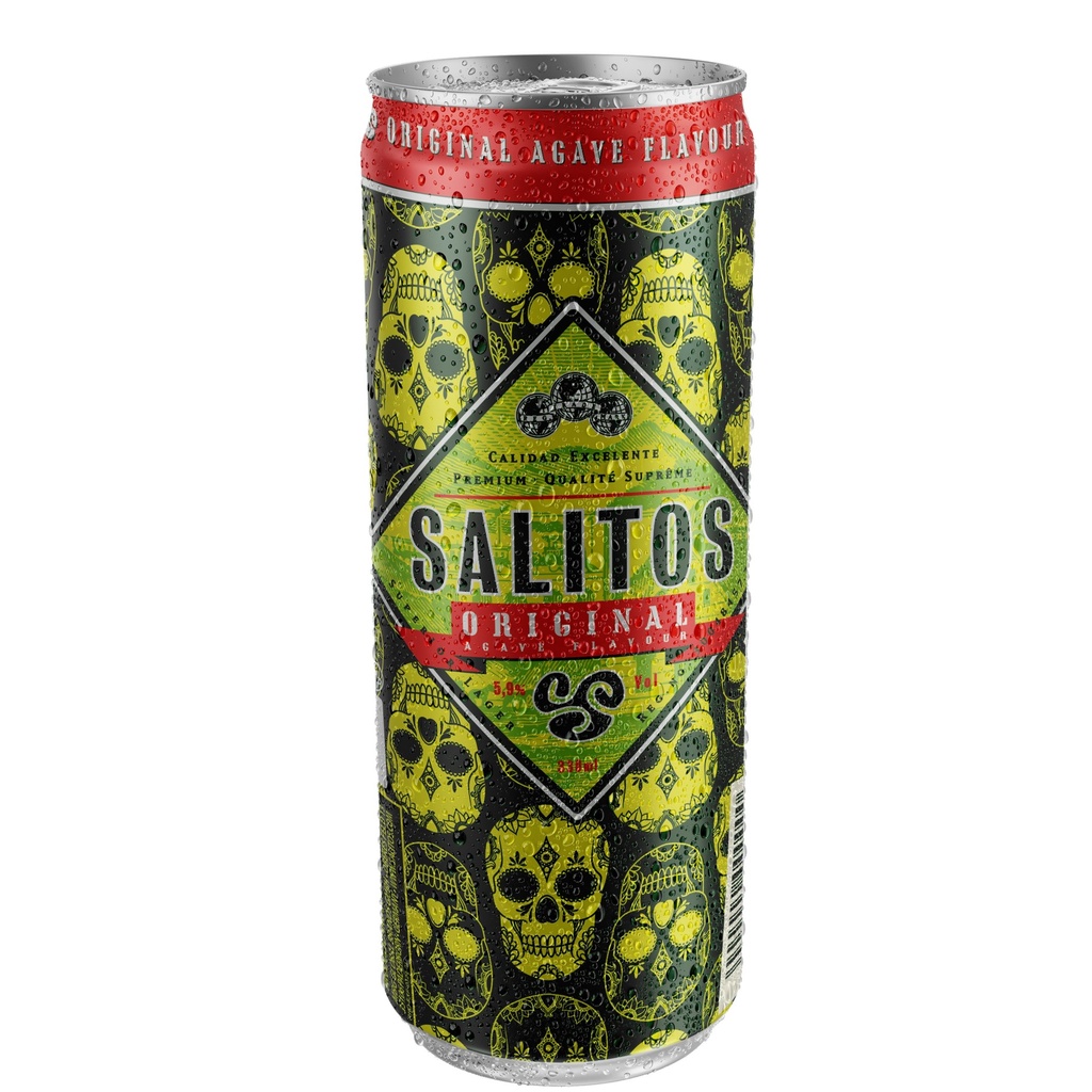 [JET/12543001] SALITOS ORIGINAL BLIK 5,9% 24 X 33 CL