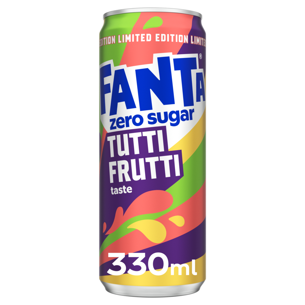 FANTA ZERO TUTTI FRUTTI BLIK 4 X 6 X 33 CL