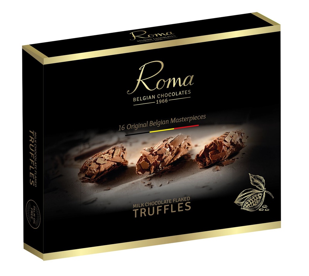 ROMA LUCHTIGE SCHILFERTRUFFELS MELK 9 X 200 GR