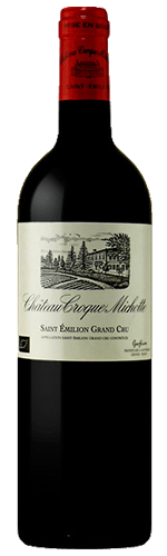 [W000367-2019] CHATEAU CROQUE MICHOTTE 75 CL